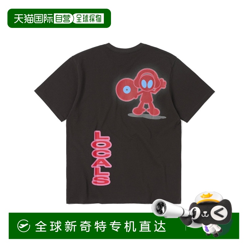 韩国直邮THISISNEVERTHAT 公用T恤TNT Locals Tee Off Black TN24