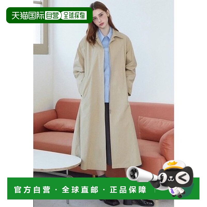 韩国直邮THE IZZAT 褶裥细节棉质风衣_IN9P0TC91SG