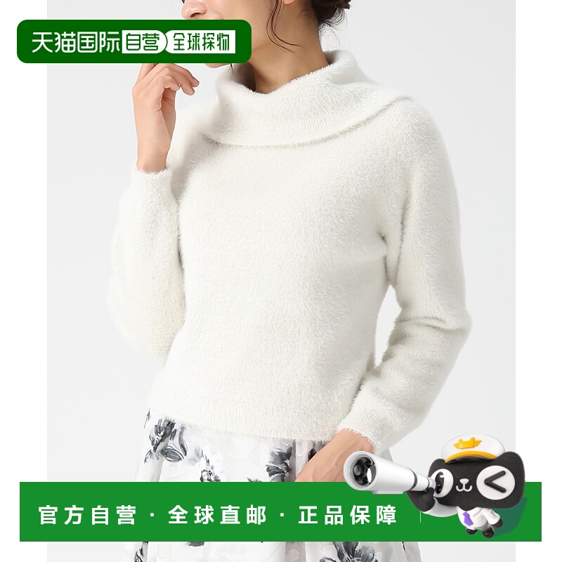 1h可退 日本直邮MISCH MASCH 女装 宽松半高领 针织衫 拉毛柔软设