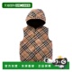 Burberry Reversible Vest 自营Girls beige 美国奥莱直发