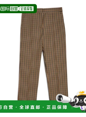 香港直邮Jil Sander 格纹休闲裤 J01KA0181-J40271女装直筒裤