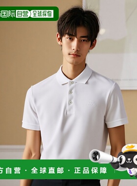 香港直邮BURBERRY 男士T恤 8099166 SS2024 白色 White T-shirt