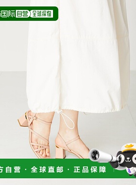 日本直邮Oriental Traffic 窄带金属线凉鞋 [41208 OR526BW002916