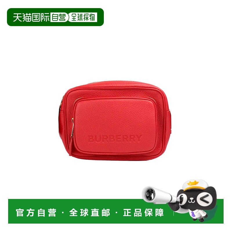 自营burberryBranded Grainy Leather Camera Crossbody Bag - re