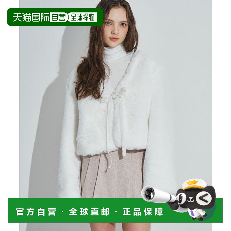 韩国直邮ROSEFRANTZ 女士 运动茄克/外套RS23FWJK-02IV Cozy Ribbo