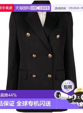 香港直邮GOLDEN GOOSE 女士 双排扣羊毛西装外套 GWP00829P001521
