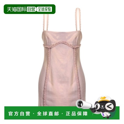 1h可退 香港直邮潮奢 off-white 女士 短款连衣裙 pink粉色 舒适
