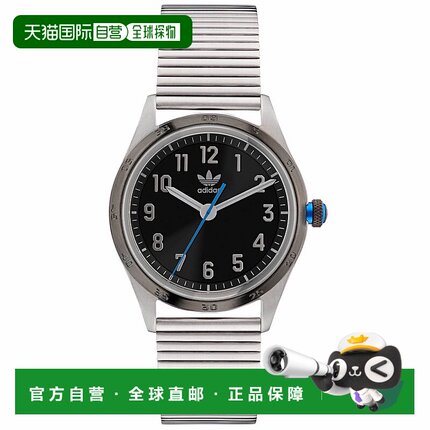 自营Adidas Men's Originals Style Code Four Black Dial Watch