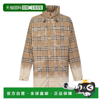 香港直邮BURBERRY 男士风衣 8126118178699B7349 AW2026 浅棕色