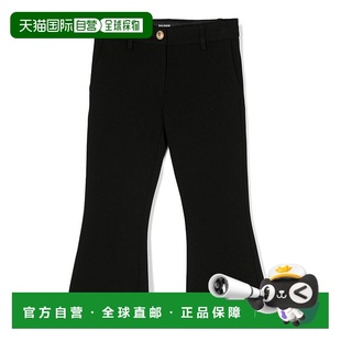 AW2024 1h可退 BV6B41J0371930C 男童长裤 黑色 香港直邮BALMAIN