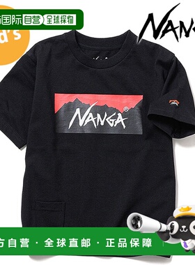 日本直邮NANGA Eco Hybrid Box Logo 儿童T恤 [N2504-6M532A SS26