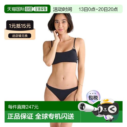 日本直邮ROXY 海岸逃逸系列女士比基尼上下套装 [25SPRSW251004BL
