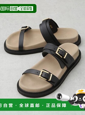 1h可退 日本直邮NANO universe CAMINANDO/双扣凉鞋新款棕色平底