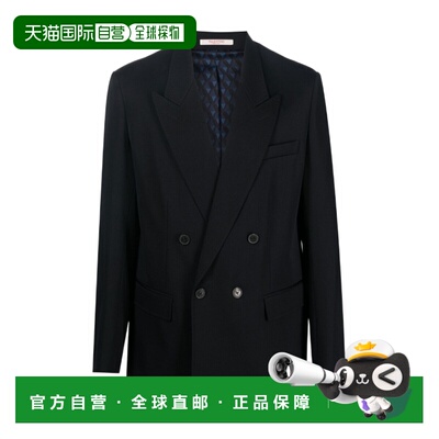 1h可退 香港直邮VALENTINO 男士夹克 VCEE058HU598598 SS2023 蓝