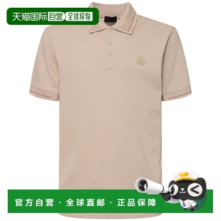 香港直邮潮奢 盟可睐 1h可退 Moncler 男士 Logo贴片棉质POLO衫