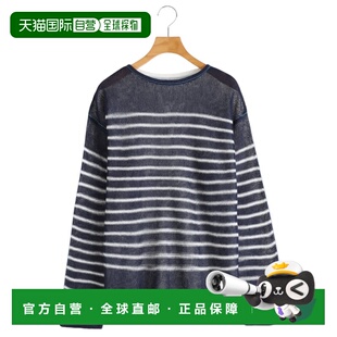 1h可退 日本直邮beautiful people 女士4way透感圆领套头衫 15252