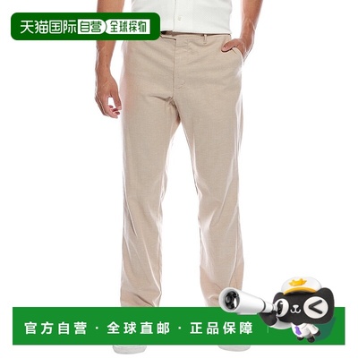 自营 scotch & soda苏格兰苏打平底长裤-棕褐色 美国奥莱直发