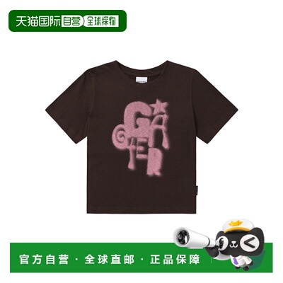 韩国直邮GOTTER GALLERY 女士女装T恤 GT25WSTP05BR DOT CROP T-SH