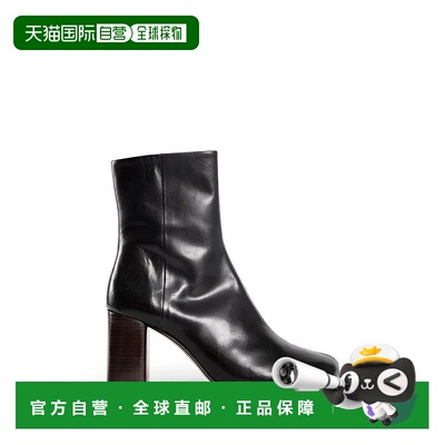 香港直邮LEMAIRE 女士高跟鞋 FO0134LL0078BK999 CO 黑色 Leather