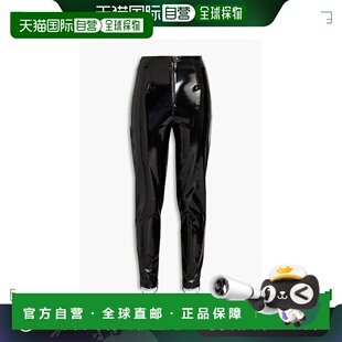 1h可退 香港直邮潮奢 alaia 女士 Vinyl 踩脚紧身长裤 AA9P00862T