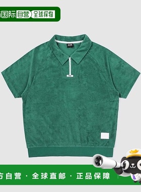 韩国直邮FIFA 1904 Essential 半套头男式对襟上衣 绿色 FF3ATC55