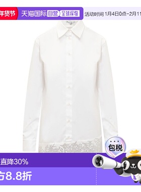 1h可退 香港直邮J.W. Anderson 女士 长袖衬衫式连衣裙 DR0416PG0