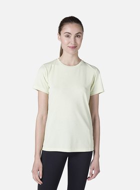 Rossignol 女士纯色徒步 T 恤 (lightaloe) RLMWY1163B00L
