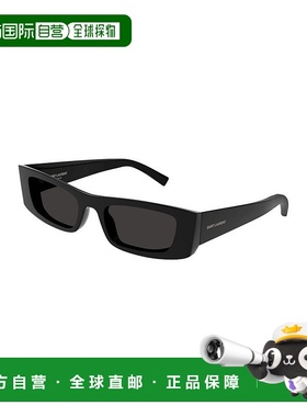 1h可退 香港直邮SAINT LAURENT 女士太阳镜 SL553001 SS2025 黑色