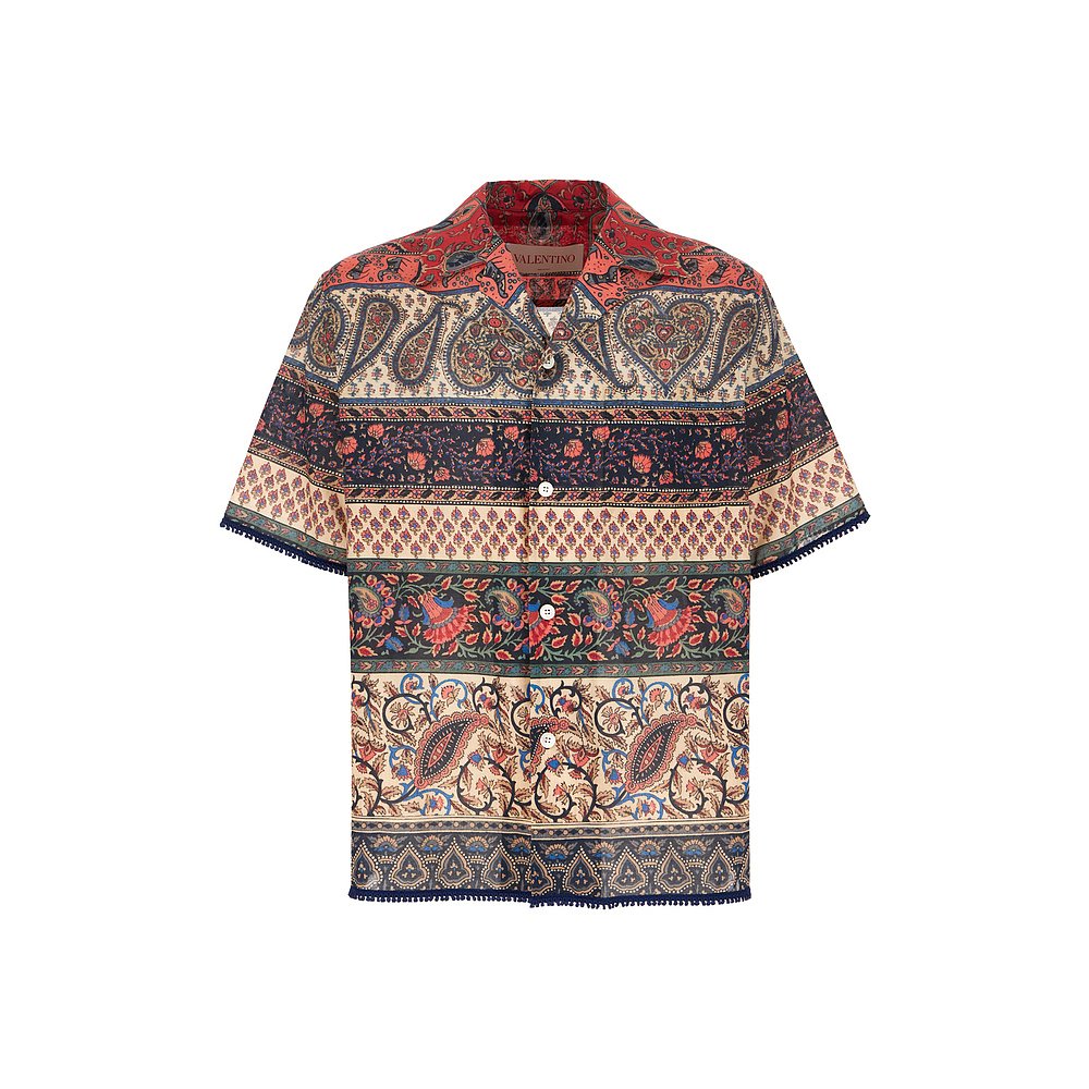 VALENTINO GARAVANI 男士衬衫 6V0AA111AUWM12 SS2025