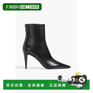 香港直邮潮奢 铆钉皮质短靴 valentino 女士 W2S 华伦天奴 1h可退