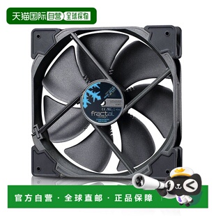 【日本直邮】 分形设计黑色140mm机箱风扇PWM FN953 FD-FAN-VENT-