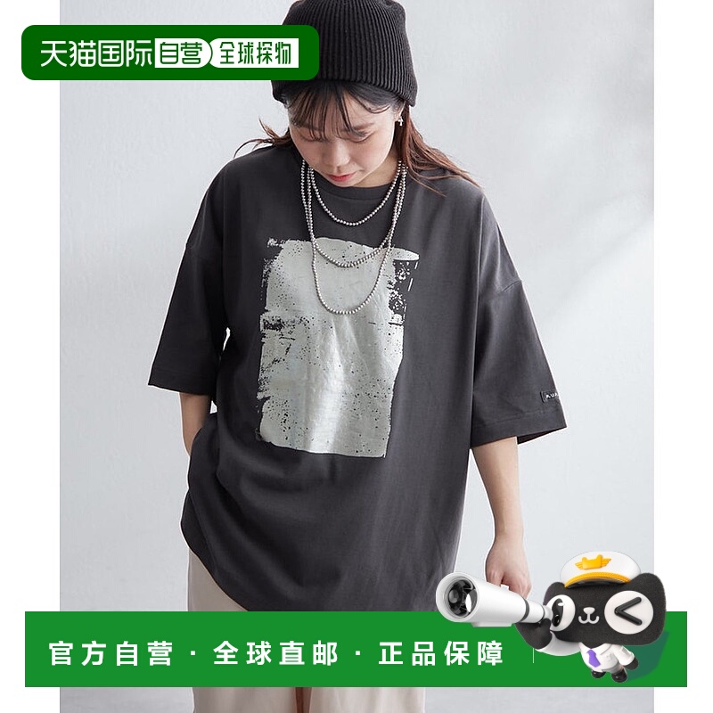 日本直邮NICE CLAUP 箔印花BIGT商品 [NUNIFE/WEB限定] 上衣