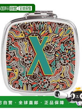 自营 Carolines Treasures CJ2013-XSCM 字母 x 复古部落字正品