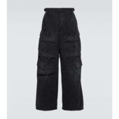 Balenciaga 裤 巴黎世家 棉质斜纹布工装 000895 男士 潮奢
