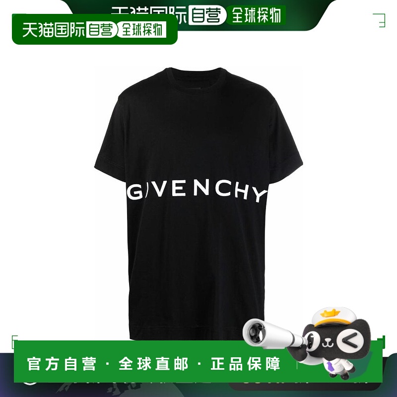 香港直邮Givenchy 纪梵希 男士 logoT恤 BM71543Y6B