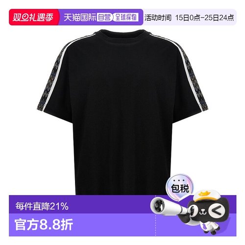 1h可退 香港直邮MISSONI 米索尼 男士 短袖T恤 US24WL04BJ00KR