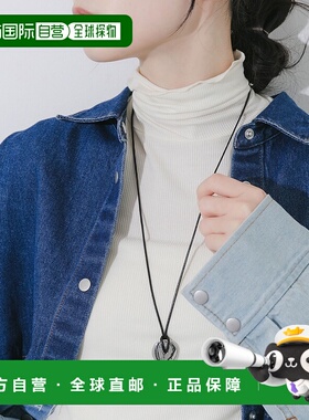 1h可退 日本直邮SMELLY 女士金属圆牌绳链 长度可调设计亮点 SM26