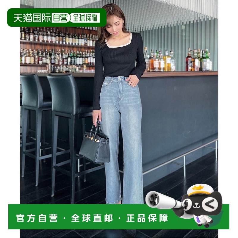 【日本直邮】KOBE LETTUCE 女士 牛仔长裤・牛仔裤潮牌 时尚百搭
