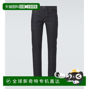 男士 香港直邮潮奢 Tom Ford 1h可退 中腰修身 福特 汤姆 牛仔裤