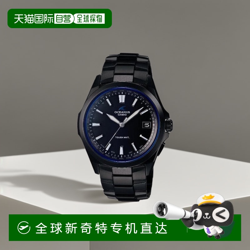 【日本直邮】卡西欧OCEANUS 手表收音机太阳能OCWS100B1AJF黑色