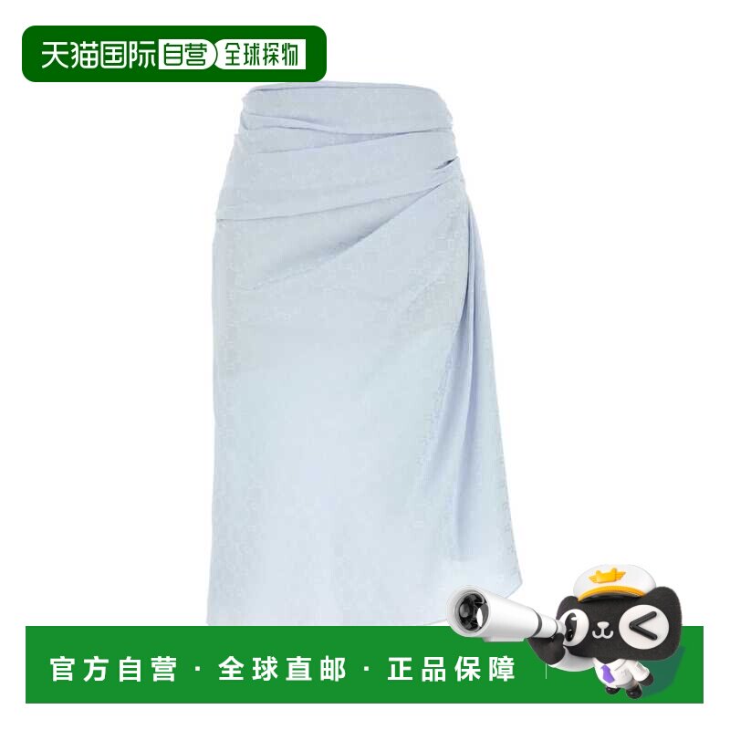 1h可退 香港直邮Givenchy 纪梵希 女士 字母提花半身裙 BW40Y315T