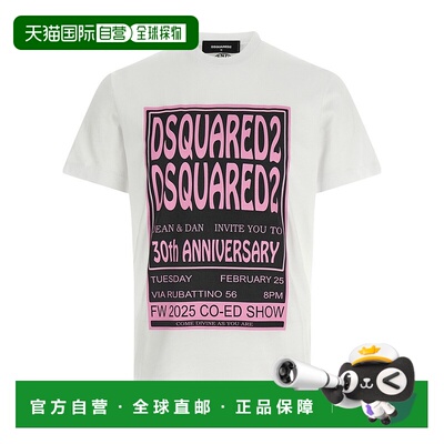 1h可退 香港直邮奢淘 Dsquared2 短袖T恤 男 S71GD1582D20020