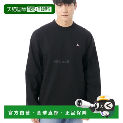 韩国直邮ROA 徽标长袖 (RBMW0331JY30-BLK0001) 兜帽/圆领卫衣