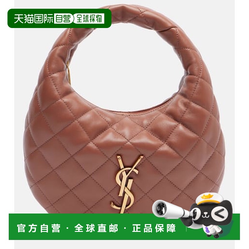 1h可退 香港直邮潮奢 Saint Laurent 圣罗兰 女士 Icarino 皮革手