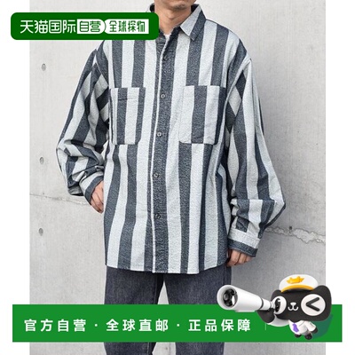 1h可退 日本直邮SHIPS any 【SHIPS】运动服：大号法兰绒图案印花