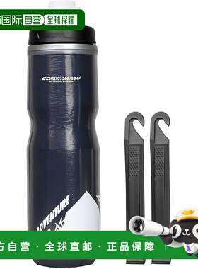 【日本直邮】GORIX 自行车水壶 Mt.DRIFT01 黑色710ml 保温保冷