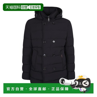 香港直邮Moorer 双排扣连帽棉服 FLORIO KN TEPA009 U0001