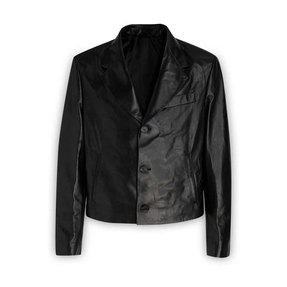 SALVATORE FERRAGAMO 男士皮衣 761349001