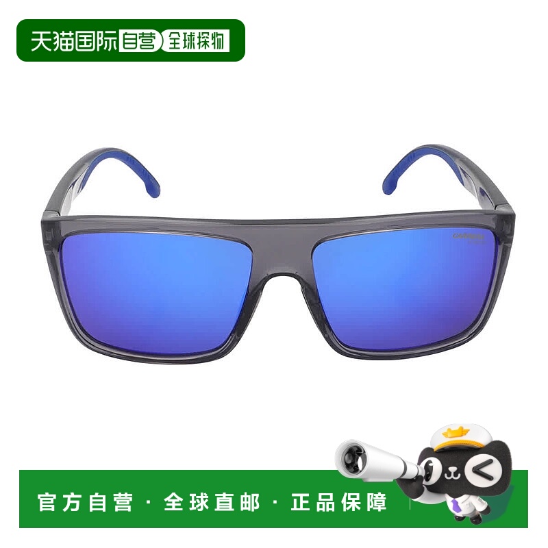 自营Carrera Blue Multilayer Browline Men's Sunglasses CARRER