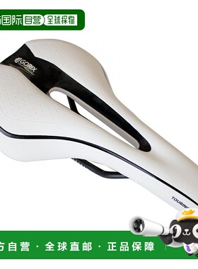 GORIX 自行车低反弹鞍座 白色×黑色 加厚软款坐垫棕色